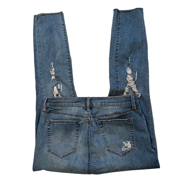 PacSun Power Super Stretch High Rise Distressed Ankle Jegging, Sz 29 - Picture 5 of 14